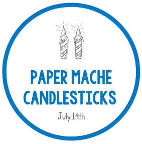 Paper Mache Candlesticks